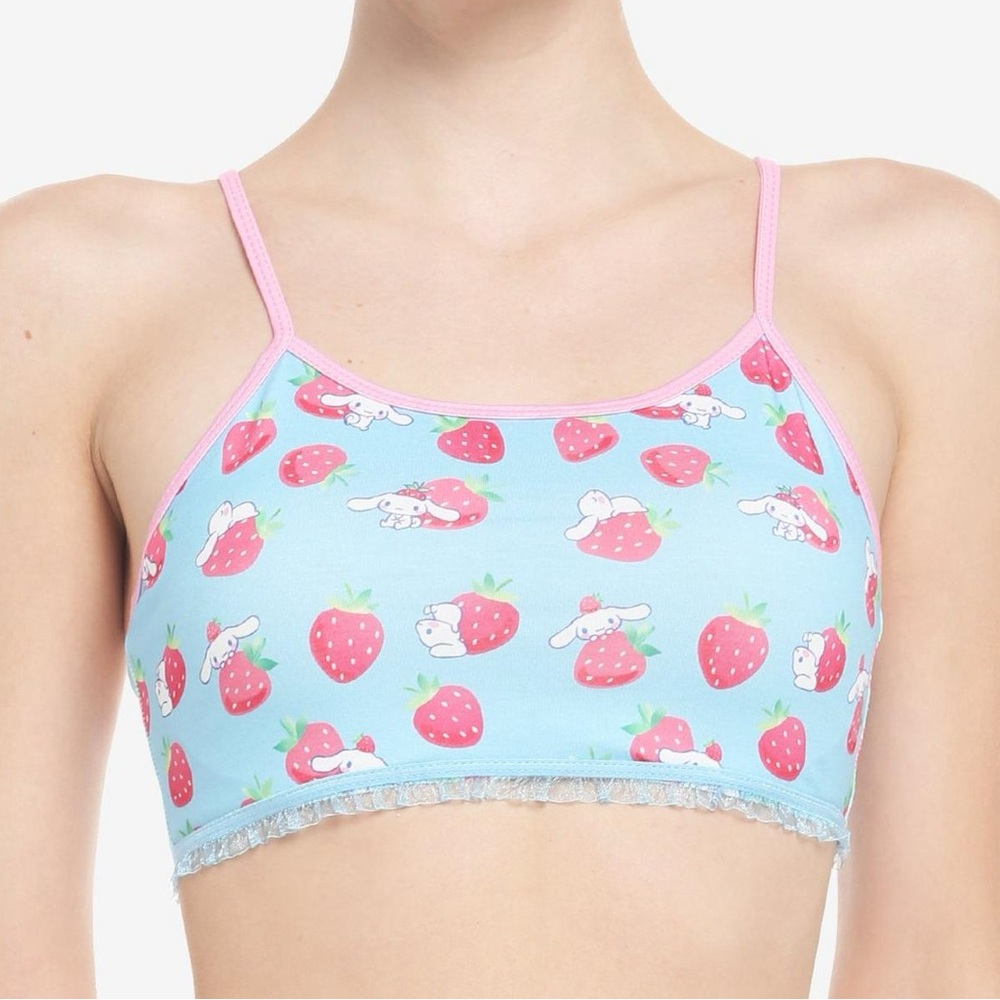 Cinnamoroll Strawberry Bralette